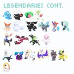  ;d blue_eyes closed_mouth colored_sclera cosmog darkrai diancie fangs full_body green_eyes honeycomb_(pattern) honeycomb_background keldeo keldeo_(resolute) kyurem lunala manaphy marshadow meloetta meloetta_(aria) meltan merchandise_available nut_(hardware) one-eyed one_eye_closed open_mouth outline pokemon pokemon_(creature) pokemon_focus reshiram sharmieart shaymin shaymin_(land) shaymin_(sky) silvally smile solgaleo victini white_outline xerneas yellow_sclera yveltal zekrom zeraora zygarde zygarde_(10) 