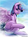  2017 anus blush clitoris cum cum_in_pussy cum_inside cum_on_tail cum_string cutie_mark disembodied_penis dock drooling duo equine feathered_wings feathers female feral friendship_is_magic hair halo horn jcosneverexisted looking_at_viewer looking_pleasured male mammal my_little_pony outside penis purple_eyes pussy saliva sky tongue tongue_out twilight_sparkle_(mlp) winged_unicorn wings 