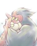  arthropod avian beak bird crying eyes_closed hug insect nintendo pok&eacute;mon pok&eacute;mon_mystery_dungeon simple_background swellow tears video_games white_background wings wurmple 白兎@きびだんご 