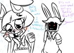  &lt;3 2015 alcohol animatronic anthro beverage beverage_can blush bow_tie buckteeth dialogue drunk duo english_text five_nights_at_freddy&#039;s five_nights_at_freddy&#039;s_2 half-closed_eyes inkyfrog lagomorph lies machine male mammal open_mouth open_smile rabbit restricted_palette robot simple_background smile sparkle teeth text toy_bonnie_(fnaf) video_games white_background withered_bonnie_(fnaf) 