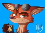  2017 anthro canine disney fox fur male mammal nick_wilde xplaysx_(artist) zootopia 