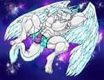  angel_dragon anthro bulge clothing dragon male muscular notime4fear sckhar solo suggestive 
