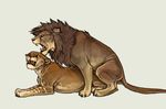  feline female feral feral_on_feral lioden lion male male/female mammal sex xylax 