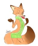  2017 canine clothing disney fox fur male mammal nick_wilde rikuo_(artist) zootopia 