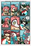 2026 absurd_res amy_rose angry annoyed anthro archie_comics ball ball_grab balls beach_ball big_breasts big_butt black_body black_fur blowing blush breasts butt clothing comic dialogue duo english_text eulipotyphlan female forest fur genitals geoffrey_st._john green_eyes green_handkerchief green_kerchief handkerchief hedgehog hi_res inflatable kelp kerchief lake male mammal mephitid multiple_scenes nude nude_anthro nude_female orange_inner_ear pink_body pink_fur plant purple_clothing purple_speedo purple_swimwear sea sega skunk smug smug_face sonic_the_hedgehog_(archie) sonic_the_hedgehog_(comics) sonic_the_hedgehog_(series) speech_bubble speedo sqootshy swimwear tan_arms tan_breasts tan_mouth teasing text tree url water white_body white_fur