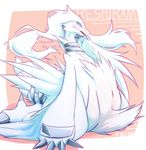  blue_eyes claws dragon feathers fklow legendary_pok&eacute;mon nintendo pok&eacute;mon reshiram video_games wings 