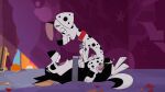  101_dalmatian_street 101_dalmatians canid canine canis dalmatian disney domestic_dog duo dylan_(101_dalmatians) feral hansel_(101_dalmatians) hi_res houseofpounce husky male male/male mammal nordic_sled_dog spitz the_giant_hamster 
