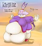 2021 accessory anthro artist_name beach belly belly_on_ground belly_overhang big_belly big_breasts black_nose blaze_the_cat blue_sky blush bottomwear breasts cel_shading chubby_cheeks clothing cloud coat colored cross-popping_vein dialogue digital_media_(artwork) domestic_cat english_text eyebrows eyelashes felid feline felis female footwear forehead_gem gem gloves hair hair_accessory hairband handwear hi_res huge_belly huge_breasts hyper hyper_belly looking_at_viewer mammal morbidly_obese morbidly_obese_anthro morbidly_obese_female multicolored_body obese obese_anthro obese_female orange_sky outside overweight overweight_anthro overweight_female pants purple_body purple_clothing purple_coat purple_ears purple_eyebrows purple_hair purple_tail purple_tailcoat purple_topwear red_clothing red_footwear red_gem red_hairband red_shoes sand sea secretly_loves_it sega shaded shoes signature sky solo sonic_the_hedgehog_(series) speech_bubble sunset tail tailcoat tan_inner_ear text thick_thighs three-quarter_view tight_clothing topwear two_tone_body water white_body white_bottomwear white_clothing white_gloves white_handwear white_pants woodsideworks yellow_eyes