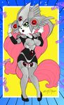  2017 anthro armpits big_breasts breasts bucky_o&#039;hare_(series) cat cute feline female jenny_(bucky_o&#039;hare) mammal scificat solo ubernewtype 