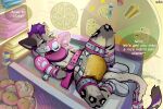  abdl absurd_res ageplay anthro aroused aroused_face balled_up_diaper bdsm belt belt_bondage bib bobcat bodily_fluids bondage bondage_furniture bondage_gear bound changing_table cheek_bulge clean_diaper clothed clothing cuff_(restraint) diaper diaper_change diaper_fetish diaper_only diaper_pail digital_media_(artwork) discarded_diaper english_text fan_character felid feline fur gag gambling genital_fluids hair half-closed_eyes handwear hi_res humiliation infantilism lying lynx male mammal mitten_hands mittens narrowed_eyes object_in_mouth oral pacifier pacifier_gag pacifier_in_mouth restrained restrained_arms restrained_legs restrained_tail restraining_table restraint_device restraints roleplay roulette roulette_wheel s4n segufix solo submissive tail text topless unclean_diaper urine used_diaper wearing_diaper wet_diaper 