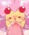  2026 badwingm beady_eyes blush bodily_fluids cel_shading cherrim clitoris cum cum_in_vagina cum_inside cum_splatter digital_drawing_(artwork) digital_media_(artwork) disembodied_penis duo ejaculation female female_focus front_view generation_4_pokemon genital_fluids genitals glistening glistening_genitalia glistening_penis half-closed_eyes happy happy_sex hi_res large_penetration larger_male looking_pleasured male male/female multicolored_body narrowed_eyes nintendo open_mouth penetration penile penile_penetration penis penis_in_vagina petals pokemon pokemon_(species) red_eyes sex shaded shaking size_difference smaller_female smaller_penetrated solo_focus steam sweat tan_body tremble_spikes trembling two_tone_body vaginal vaginal_penetration vulva 
