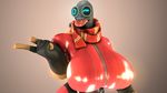  2017 3d_(artwork) big_breasts breasts digital_media_(artwork) female gas_mask huge_breasts mask pyro_(team_fortress_2) rubber smile source_filmmaker team_fortress_2 uwotinfokm8 valve video_games 