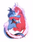  avi_(character) axis_(character) carifoxleopard chibi dragon feral grau hug 