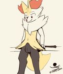  2017 4_fingers animated anthro balls braixen breath brown_background brown_theme carpetwurm cum cum_on_hand cum_on_self cumshot ejaculation erection inner_ear_fluff knot leaning looking_pleasured male masturbation neck_tuft nintendo open_mouth orgasm penile_masturbation penis pok&eacute;mon red_eyes signature simple_background solo stick throbbing tongue tongue_out tuft video_games 