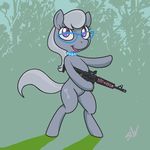  assault_rifle darkdoomer friendship_is_magic gun my_little_pony ranged_weapon rifle silver_spoon_(mlp) weapon 
