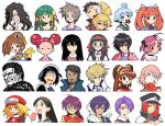  6+boys 6+girls absurdres ahoge antenna_hair apron arashiyama_hotori arisu_reiji arle_nadja armor arnav_barnam asuka_120 bandana battle_athletes beard berserk black_choker black_hair blonde_hair blue_eyes blue_hair blush bow braid braided_ponytail brown_eyes brown_gloves brown_hair cape capelet carbuncle_(puyopuyo) choker clenched_hand coat collared_shirt comic_party commentary confused crossover curtained_hair dewprism donut drooling earrings eating eiyuu_densetsu english_commentary evil_grin evil_smile facial_hair feena_(grandia) flcl food forte_stollen frilled_apron frills fur_coat galaxy_angel genshiken glasses gloves grandia green_eyes green_hair grin guilty_gear hair_between_eyes hair_bow hair_ornament hair_over_one_eye hair_tubes hairband haruhara_haruko harukaze_doremi hat highres jewelry kanzaki_akari kawasaki_shinobu key_the_metal_idol kitsu_chiri kloe_rinz ky_kiske leon_magnus long_hair maid maid_apron maid_headdress medaka_box mega_man_(series) mega_man_legends_(series) michael_roa_valdamjong mima_tokiko mint_(dewprism) mouth_drool multicolored_hair multiple_boys multiple_crossover multiple_girls mustache nakahara_komugi nervous_sweating nurse_witch_komugi-chan ohno_kanako ojamajo_doremi one_eye_closed one_side_up orange_hair pale_skin paranormasight:_the_seven_mysteries_of_honjo peaked_cap pink_eyes pink_hair pointy_ears ponytail popsicle portrait project_x_zone purple_eyes purple_hair puyopuyo puyopuyo~n red_eyes red_hair ri_kouran roll_caskett_(mega_man) sakura_taisen sakurai_asahi sayonara_zetsubou_sensei scared school_uniform serious shiranui_hansode shirt short_hair smile smirk sora_no_kiseki soredemo_machi_wa_mawatteiru spdcooler spiked_hair sweat tales_of_(series) tales_of_destiny thumbs_up tsukihime twintails two-tone_hair vampire wavy_hair white_bandana white_capelet white_gloves white_hair white_shirt xiaomu yellow_eyes yellow_hairband zodd_(berserk) 