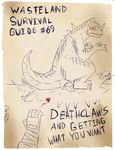  bethesda blush claws deathclaw egg embarrassed fallout female frostedscales horn humor monster nest reptile scales scalie sweat sweatdrop video_games 
