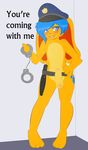  anthro balls belt blue_eyes blue_hair blush claralaine cub erection fur hair handcuffs hate jeffybunny lagomorph mammal nude partially_retracted_foreskin penis pink_nose rabbit shackles simple_background standing uncut yellow_fur yellow_penis young 