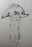  2017 anthro black_nose canine charlie_(weaver) clothed clothing dipstick_ears disney famished fan_character fox fur half-length_portrait looking_at_viewer mammal pack_street portrait simple_background solo sweater zootopia 