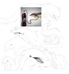  animal_focus bottle creature creature_focus drooling english_text extra_legs highres jejejunum lying meme mipnura on_side open_mouth original pepsi purple_fur sketch snarling soda soda_bottle teeth tongue tongue_out white_background yellow_fur 