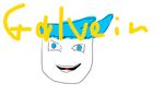  blue_eyes blue_hair gold_name hair intro looking_at_viewer main_caricter male pale smile 