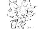 2024 angry anthro biped black_and_white black_nose clenched_teeth eulipotyphlan featureless_crotch flower hands_on_own_hips hedgehog hi_res line_art male mammal monochrome nude petals plant sega soina solo sonic_the_hedgehog sonic_the_hedgehog_(series) standing teeth