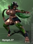  3d_(artwork) android breasts digital_media_(artwork) herm idsaybucketsofart intersex machine nymph-77 reptile robot scalie 