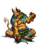  anthro bovine deity hooves jacketbear male mammal tagme 