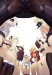  ass bodysuit cameltoe fate/extra fate/grand_order fate/stay_night ishtar_(fate/grand_order) jeanne_d&#039;arc_alter_santa_lily nanaya_(daaijianglin) ruler_(fate/apocrypha) saber saber_alter saber_extra sakura_saber scathach_(fate/grand_order) shuten_douji_(fate/grand_order) thighhighs toosaka_rin 