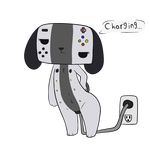  canine charging dildo dog female mammal multi_nipple nipples piebunny plug pussy sex_toy switch_dog 