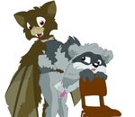  anthro bat cub invalid_color makechair mammal mitch mizzyam penis raccoon sachel savours young 