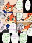  2017 anthro canine clothed clothing comic disney female fox fur judy_hopps lagomorph male mammal nick_wilde rabbit skeletonguys-and-ragdolls zootopia 