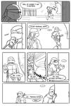  blush comic inside katana leonardo_(tmnt) male melee_weapon ninja punch punching_bag raphael_(tmnt) reptile sai scalie sneefee sword teenage_mutant_ninja_turtles text turtle weapon 