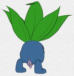  butt female feral flora_fauna looking_back nintendo oddish pencil_(artwork) plant pok&eacute;mon pussy python13rp simple_background solo traditional_media_(artwork) unusual_pussy video_games white_background yaroul 