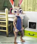  3d_(artwork) bizymouse digital_media_(artwork) disney judy_hopps lagomorph mammal rabbit virgin_killer_sweater zootopia 