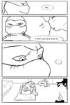  blush comic inside kissing leonardo_(tmnt) male male/male ninja raphael_(tmnt) reptile scalie sneefee teenage_mutant_ninja_turtles thoughts turtle 