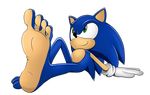  4toes anthro barefoot clothing feet feetymcfoot_(artist) foot_fetish footfetish gloves green_eyes hedgehog male mammal simple_background soles solo sonic_(series) toes video_games 