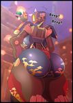  anthro avian bastion_(overwatch) big_breasts big_butt bird blizzard_entertainment bow breasts bubble_butt butt chinese_new_year female feral huge_breasts huge_butt machine overwatch r-mk rear_view robot side_boob thick_thighs video_games voluptuous wide_hips 