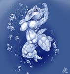  anthro asphyxiation barefoot big_breasts breasts breath_holding bubble byondrage drowning hi_res monochrome navel nintendo nipples peril pok&eacute;mon puffed_cheeks pussy sandshrew scared slightly_chubby struggling swimming thick_thighs underwater video_games voluptuous water wide_hips 