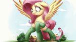  2017 clothing cutie_mark duo equine eyelashes feathered_wings feathers female feral fluttershy_(mlp) friendship_is_magic hair legwear long_hair macro mammal my_little_pony ncmares outside pegasus pink_hair spread_wings tree twilight_sparkle_(mlp) wings 