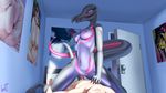  2017 anthro areola blush breasts digital_media_(artwork) duo erection female galaxyoron human interspecies lizard male male/female mammal nintendo nipples nude open_mouth penetration penis penis_grab pok&eacute;mon pok&eacute;philia poster pussy pussy_juice reptile salazzle scalie sex smile teeth vaginal vaginal_penetration video_games 