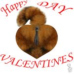  2017 anus big_tail black_pussy brown_fur brown_tail butt butt_heart butt_shot female fluffyfurrybutt fur gaping gaping_anus holidays presenting presenting_hindquarters pussy realistic signature simple_background striped_fur striped_tail stripes valentine&#039;s_day white_background 