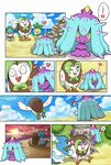  /\/\/\ accident beach brionne broken_heart bubble budew comic dartrix day flying_sweatdrops fomantis gen_4_pokemon gen_5_pokemon gen_7_pokemon heart mareanie no_humans petilil poison pokemoa pokemon pokemon_(creature) silent_comic sparkle spoken_exclamation_mark sunset thought_bubble 