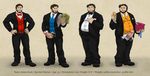  belly bow_tie chub_(disambiguation) clothing formal human male male/male mammal muscular necktie overweight penis suit tux tuxedo wfa 