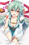  :d blurry blush bottle box breasts chocolate chocolate_heart cleavage clothes_grab collarbone commentary crotch_grab depth_of_field detached_sleeves eyebrows_visible_through_hair fate/grand_order fate_(series) feeding fingernails food gradient gradient_background green_hair hair_ornament half-closed_eyes heart highres holding holding_food horns ikura_nagisa japanese_clothes kimono kiyohime_(fate/grand_order) large_breasts light_particles liquid long_hair long_sleeves looking_at_viewer open_mouth out_of_frame pants pov pov_feeding red_ribbon ribbon shiny shiny_hair sitting smile solo_focus spill tongue valentine white_legwear white_pants wide_sleeves yellow_eyes 