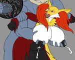  angry arm_grab big_breasts breast_fondling breast_grab breast_milking breasts delphox female fondling forced from_behind_position hand_on_breast huge_breasts karnator_(artist) lactating looking_back machamp male milk milk_stream nintendo open_mouth penetration pok&eacute;mon pok&eacute;morph prison_guard_position projectile_lactation pussy_juice restrained sex teeth thick_thighs vaginal vaginal_penetration video_games wide_hips 