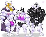  anthro asgore_dreemurr bobthetanuki boss_monster bulge canine clothing dog dogamy doggo male mammal muscular penis undertale underwear video_games 