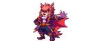  ahruon animated boots canine cape clothing eyebrows food footwear fruit gloves mammal pixel pumpkin red_eyes translucent wolf 
