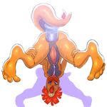  anal anal_masturbation animal_genitalia anthro anus blush cum cum_on_face cum_on_own_face cum_on_self cumshot dildo ejaculation erection feet genital_slit gerkk hands-free holding_legs humanoid_feet male masturbation nintendo one_eye_closed orgasm penis pok&eacute;mon scalie scrafty sex_toy shoulder_stand slit solo spread_legs spreading sweat tongue tongue_out toying_self transparent_dildo transparent_sex_toy upside_down video_games 