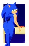  anus balls girly green_eyes jammiez looking_at_viewer male mobian_(species) solo sonic_(series) sonic_the_hedgehog 